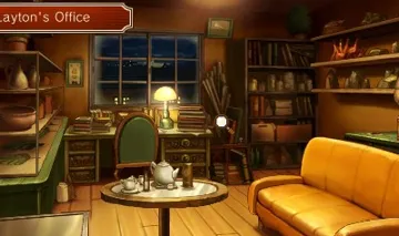 Professor Layton vs Phoenix Wright Ace Attorney (USA) screen shot game playing